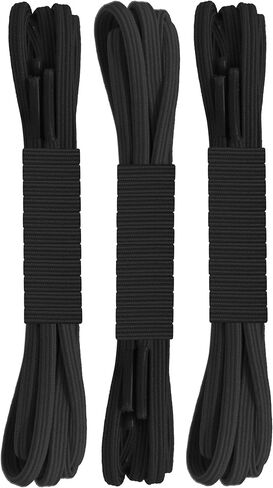 FOOTMATTERS No Tie Flat Stretch Shoe Laces - 3 pairs in Kuwait
