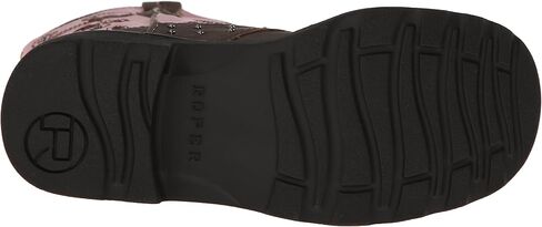 حذاء Roper Saddle خفيف مستدير الأصابع للفتاة البقر (طفل صغير/طفل صغير) in Saudi Arabia