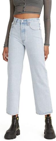 Levi's Women's Premium Ribcage Straight Ankle Jeans in Kuwait