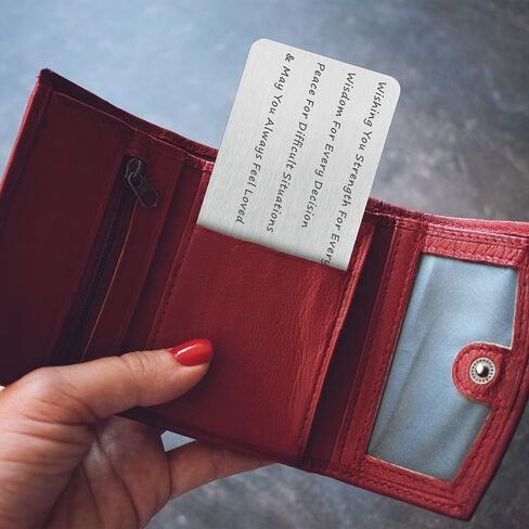 هدايا مسيحية للرجال والنساء من جاموروت، محفظة معدنية للرجال والنساء، هدية ملهمة دينية للمعمودية والكريسماس وعيد الشكر واعياد الميلاد in Kuwait