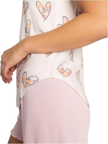 PJ Salvage womens Loungewear a Heart Full of Daisies Tank Pajama Top in Kuwait