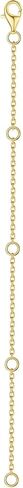 GAFTGOGO 14K Solid Gold Chain 2" 3" 4" Necklace Bracelet Extender Chain, Delicate Durable Gold Adjustable Extension Chain for Necklace Bracelet Anklet Lobster Clasps in Saudi Arabia