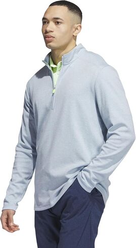 adidas Men's 3-Stripes Quarter-Zip Pullover in Saudi Arabia