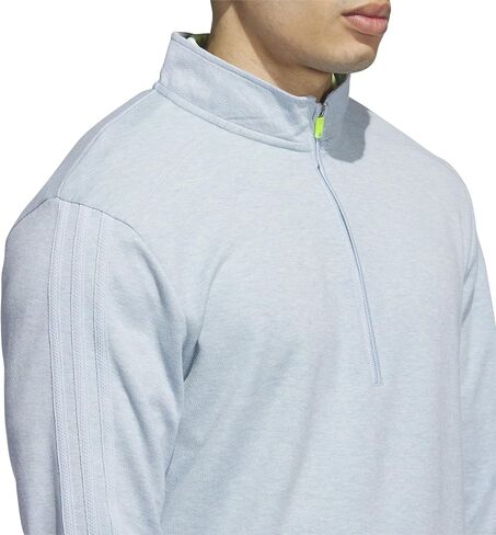 adidas Men's 3-Stripes Quarter-Zip Pullover in Saudi Arabia