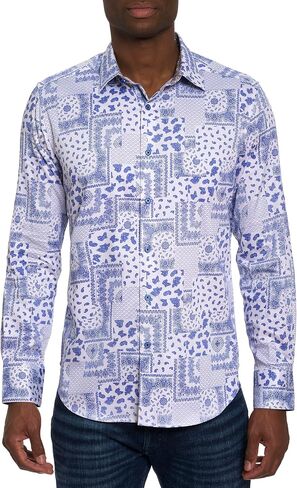 Robert Graham Men's Vittoria L/S Woven Shirt in Saudi Arabia