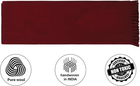 Wonderlist Tibetan Meditation Shawl Wool Handloom Meditation Oversize Shawl Throw Pure Wool Wrap Clothing Gift for Men Women in Kuwait