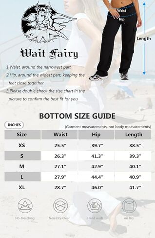 Waitfairy Womens Cargo Sweatpants Casual High Waisted Joggers Pants Fleece Wide Leg Sweat Pants Baggy Pants with Pocket in Saudi Arabia
