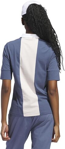 adidas Women's Go-to Stripe Short Sleeve Polo Shirt in Saudi Arabia