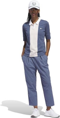 adidas Women's Go-to Stripe Short Sleeve Polo Shirt in Saudi Arabia