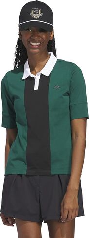 adidas Women's Go-to Stripe Short Sleeve Polo Shirt in Saudi Arabia