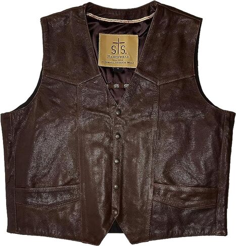 سترة جلدية كلاسيكية خفيفة الوزن للرجال من STS Ranchwear، سترة جلدية كلاسيكية خفيفة الوزن in Kuwait