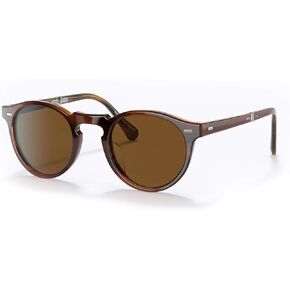 Oliver Peoples OV5456SU - 131057 نظارة شمسية GREGORY PECK 1962 AMARETTO/HONEY مخططة w/ TRUE B 47mm in Kuwait