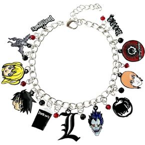DianViVi Anime Cartoon Horror Death Not Charm Bracelet Gifts for Girl Woman in Kuwait