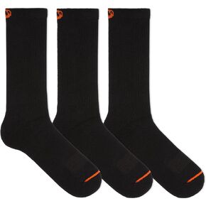 Merrell Men's and Women's Cushioned Cotton Socks-3 Pair Pack-Unisex Breathable Mesh Comfort Zones
