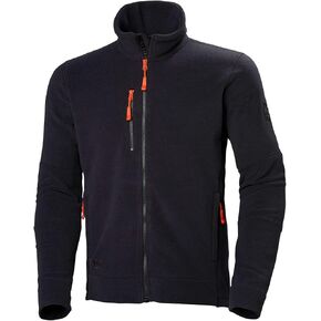 Helly Hansen Workwear Men's Kensington Fleece Jacket, Black, Large