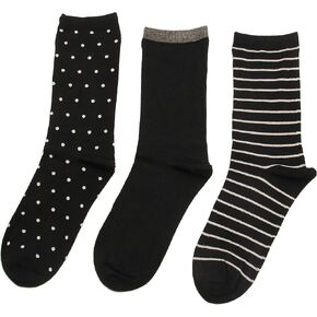 جوارب دائرية نسائية من Hot Sox، زوج واحد من الجوارب النسائية 4-10