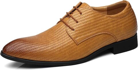 Men's Faux Patent Leather Dress Shoes Glitter Prom Tuxedo Lace-up Formal Oxford in Kuwait