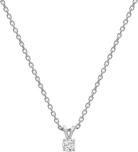 La4ve Diamonds Sterling Silver 1.00 Carat Lab Grown IGI Certified Diamond 2-Pc. Pendant Necklace & Matching Stud Earrings Set (G Color SI Clarity) Jewelry for Women in Saudi Arabia