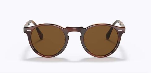 Oliver Peoples OV5456SU - 131057 نظارة شمسية GREGORY PECK 1962 AMARETTO/HONEY مخططة w/ TRUE B 47mm in Kuwait