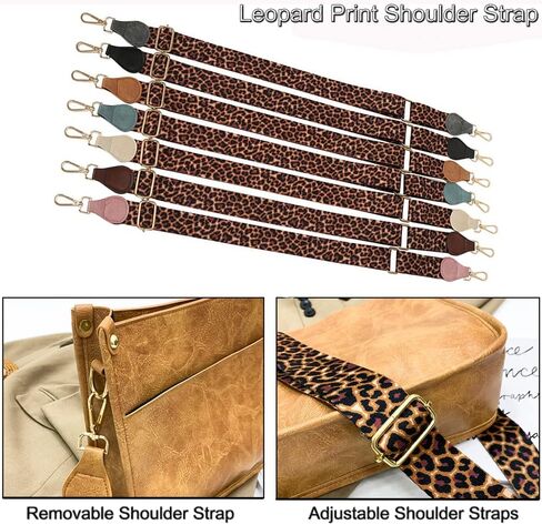 Downupdown Crossbody Bags for Women Designer Satchel Handbags Leather Purse Shoulder Bag with Leopard Print Shoulder Strap in Saudi Arabia