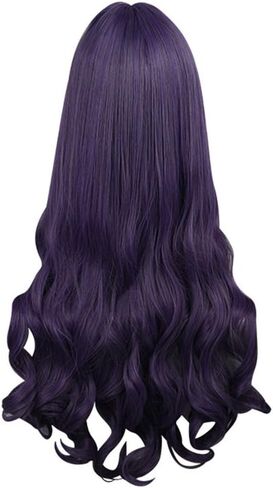 TKK APE Halloween Costume Cosplay Wig Lolita Natural Straight Wavy 31.5 Inch Long Wig Purple Wig Women's Mid Long Wig for Daily Use/TV or Film Character Cosplay/Party/Performance in Saudi Arabia