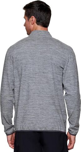 Avalanche Men's Lightweight Fleece Jacket, Transitional Zip Up with Pockets Soft Fleece Everyday Jacket for Hiking, Workouts in Saudi Arabia
