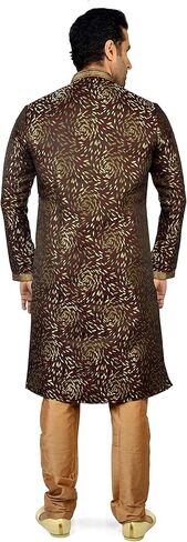 مجموعة بيجامة كورتا الحريرية للرجال من Tathastu in Kuwait