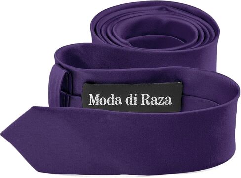 Moda Di Raza, Mens Ties, Solid Color, Long Ties, Skinny Ties, Narrow ties, Ties For Men, Slim Ties in Saudi Arabia