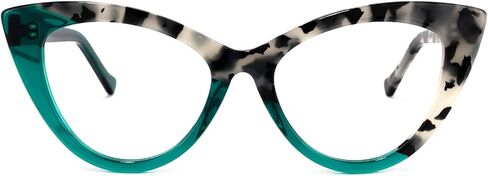 نظارات Zeelool العصرية عين القطة الزرقاء لحجب الضوء للنساء نظارات حماية من الأشعة فوق البنفسجية 400 ماكسين WA454518 in Kuwait