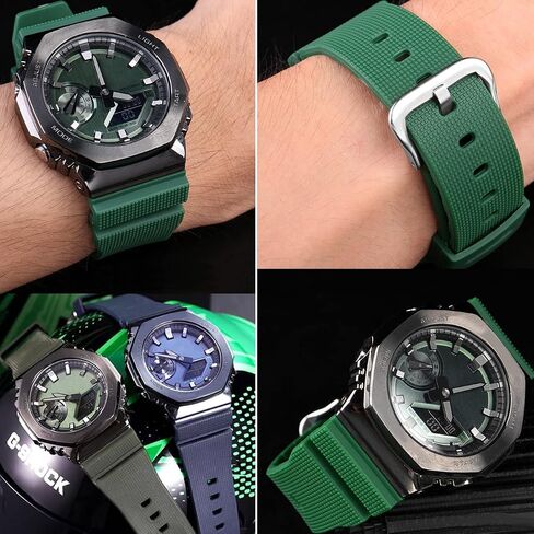 Hstrap Premium Silicone Watch Band Quick Release Replacement Watch Bands Strap for Men Women Compatible for Casio G-Shock DW-5900 DW-6100 DW-6695 DW-6900 G-6900 GW-M5610 DW-5600E GW-6900 in Kuwait