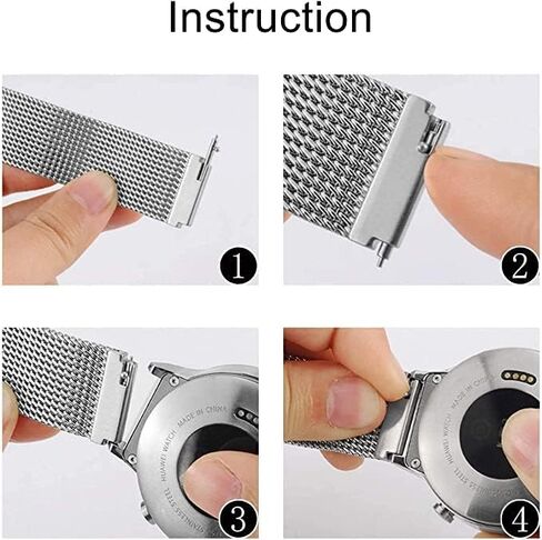 أشرطة ساعة LJFLYXRI سريعة التحرير (دبابيس الساعة) اختيار العرض 12 مم، 13 مم، 14 مم، 15 مم، 16 مم، 17 مم، 18 مم، 19 مم، 20 مم، 21 مم، 22 مم، 23 مم أو 24 مم (24 مم) in Kuwait