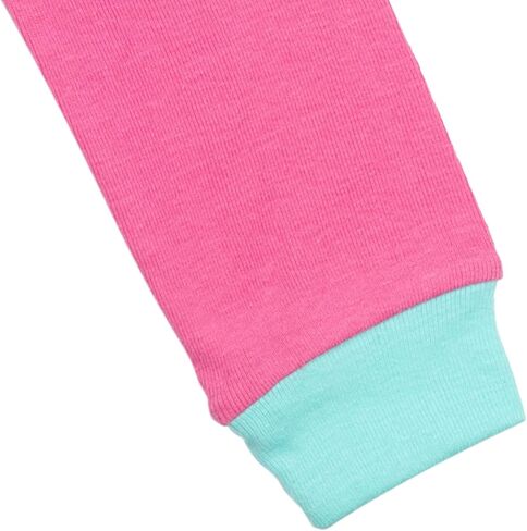 قميص بيجامة للفتيات الصغيرات من سكوبي دو وسروال بيجامة أبيض/متعدد الألوان 4T in Kuwait