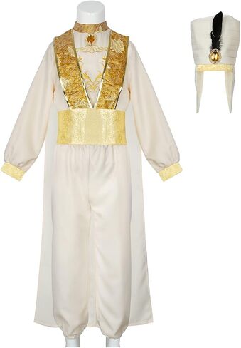 قبعة ريشة زي الأمير العربي للرجال من Tinyones تناسب حفلات الهالوين in Kuwait