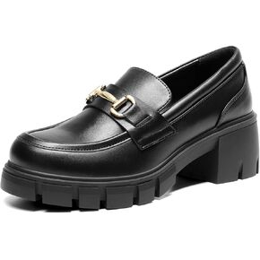 أحذية بدون كعب من DREAM PAIRS للنساء، أحذية بدون كعب مكتنزة ونعل سميك وأحذية كاجوال سهلة الارتداء in Kuwait