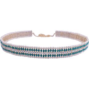 I Jewels 18K Gold Plated Indian Wedding Bollywood Kundan & Pearl Studded Adjustable Kamarband/Belly Chain For Women/Girls (B032) in Kuwait