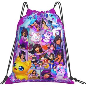 Drawstring Bag, Drawstring Backpack, Sackpack String Bag Cinch Waterproof Sackpack For Sport Gym Beach Shopping in Saudi Arabia