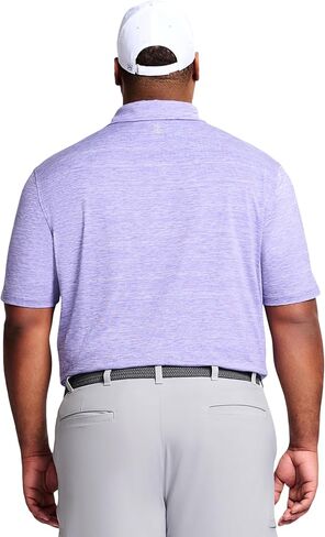 IZOD Men's Golf Title Holder Short Sleeve Polo Ultra Violet Bt 5X-Large Tall in Saudi Arabia