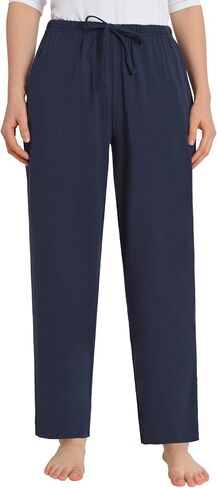 Latuza Women's Petite Pajama Pants Cotton Pajama Bottoms Petite Length in Saudi Arabia