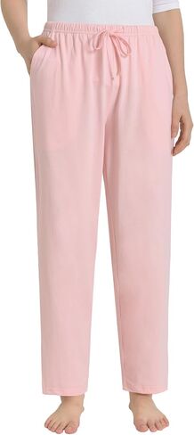 Latuza Women's Petite Pajama Pants Cotton Pajama Bottoms Petite Length in Saudi Arabia