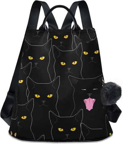 senya Fashion Backpack Purse for Women, African American Woman Black Backpack Shoulder Bag for Women in Saudi Arabia