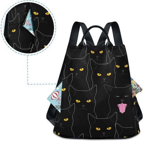 senya Fashion Backpack Purse for Women, African American Woman Black Backpack Shoulder Bag for Women in Saudi Arabia