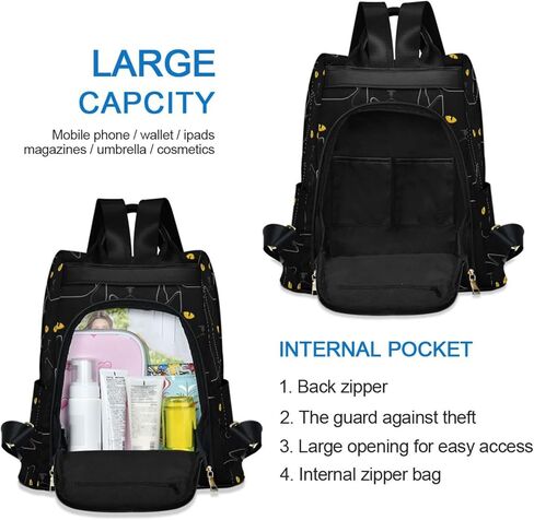 senya Fashion Backpack Purse for Women, African American Woman Black Backpack Shoulder Bag for Women in Saudi Arabia