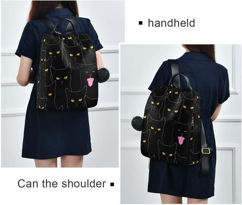 senya Fashion Backpack Purse for Women, African American Woman Black Backpack Shoulder Bag for Women in Saudi Arabia