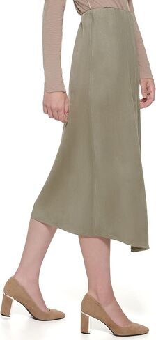 DKNY Women's Wrap Midi Pull-on Sportswear Skirt in Saudi Arabia