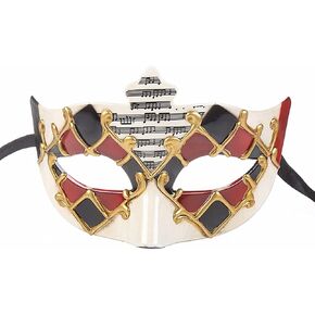 Half Face Venetian Mask Masquerade Mask for Carnival Mardi Gras Cosplay Halloween Party Wall Decoration