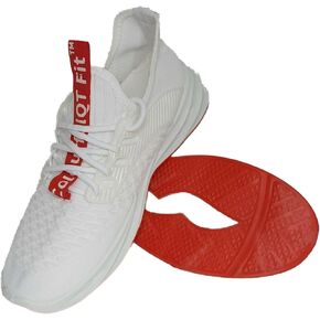ColourfulQT Fit Womens Running Breathable Casual Light Atlethic Tennis Shoe (White, us_Footwear_Size_System, Adult, Women, Numeric, Medium, Numeric_6) in Saudi Arabia