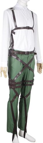 Edsluao أنيمي ميكاسا تأثيري ريكون فيلق تسخير فيلق المسح حزام الجلود زي الكبار هوكشوت زي تجهيزات حفلة الهالوين in Kuwait