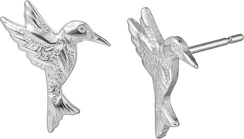 أقراط ليميرنسيا من التيتانيوم النقي للنساء لا تسبب الحساسية | الطائر الطنان | لطيف الطيور | حيوان جميل | مجوهرات الأذن المثقوبة من الدرجة المزروعة، خالية من النيكل ولا تصدأ أبدًا، هدية رائعة للفتيات in Kuwait