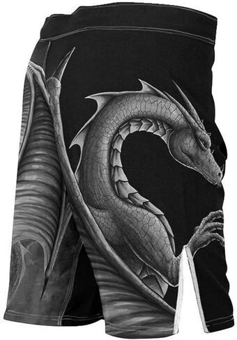 شورت Raven Fightwear للرجال White Dragon MMA BJJ Black Edition in Saudi Arabia