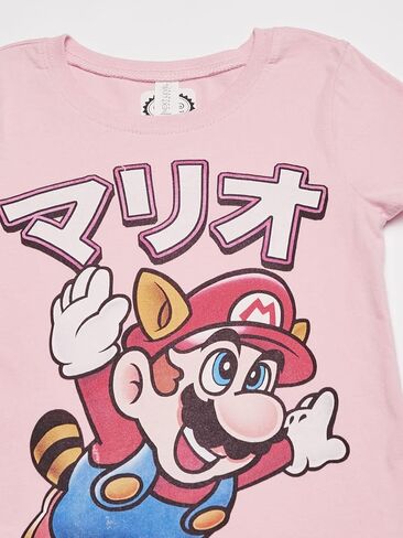 Nintendo Girls' Super Tanooki Mario Away Graphic Tee in Saudi Arabia
